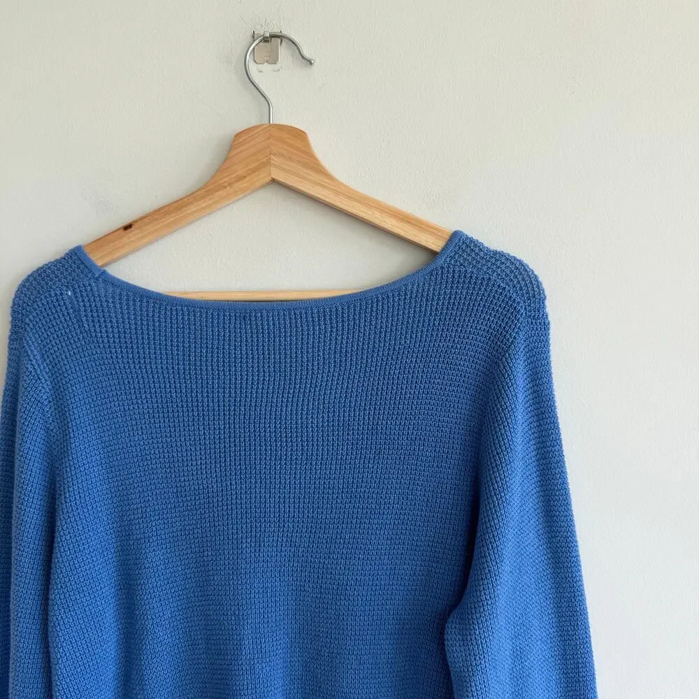 Légoe Heritage Sabine Crochet Mini Long Sleeve Maternity Dress Blue L